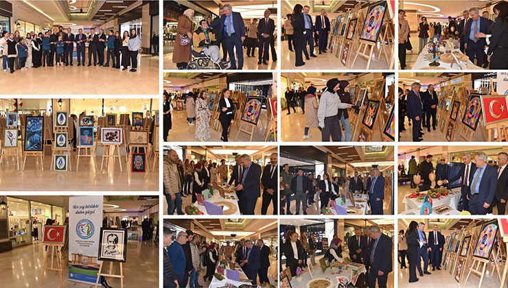 Konya’da 3 Aralık Dünya Engelliler Günü sergisi açıldı