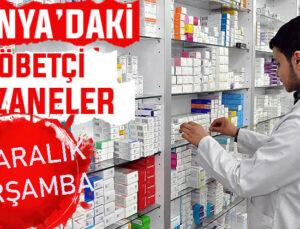 Konya’da bugün hangi eczaneler nöbetçi? 24 Aralık Çarşamba günü