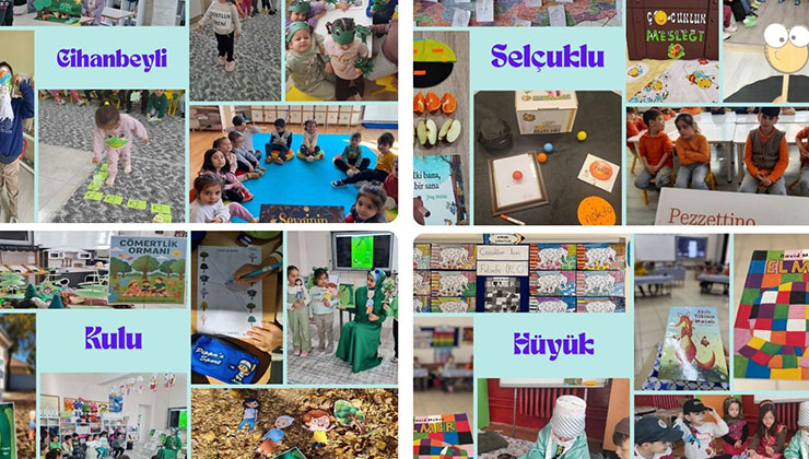 Konya’da Çocukluk Mesleği Projesi okullarda uygulanmaya devam ediyor