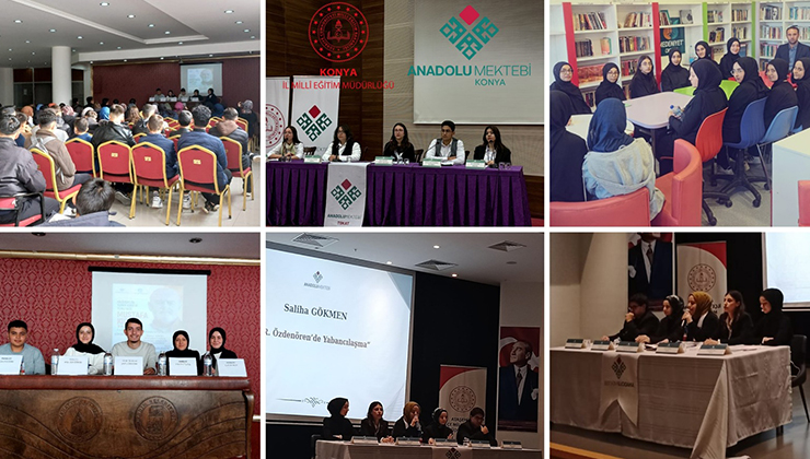 Konya’da düzenlenen “Anadolu Mektebi” programı ilgi topladı