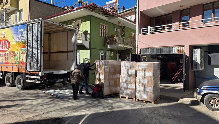 Konya’da ihtiyaç sahiplerine yardımlar teslim edildi
