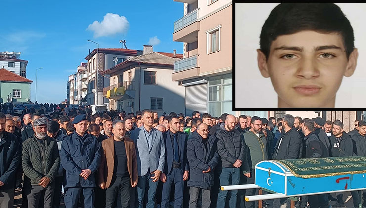 Konya’da kayıp olarak aranırken ölü bulunan 15 yaşındaki Berk, toprağa verildi