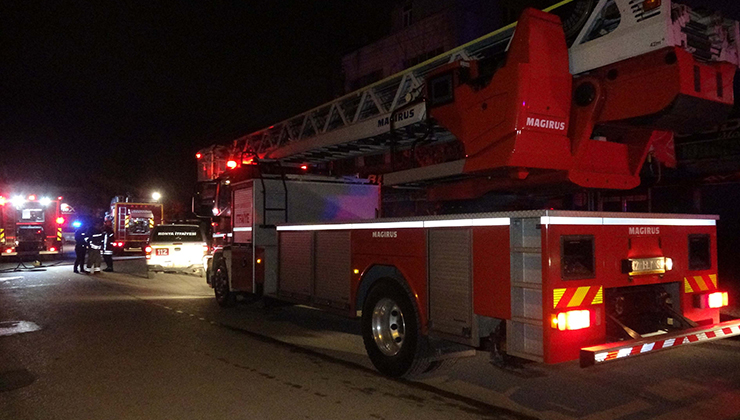 Konya’da patlamanın ardından çıkan yangında bedensel engelli öldü