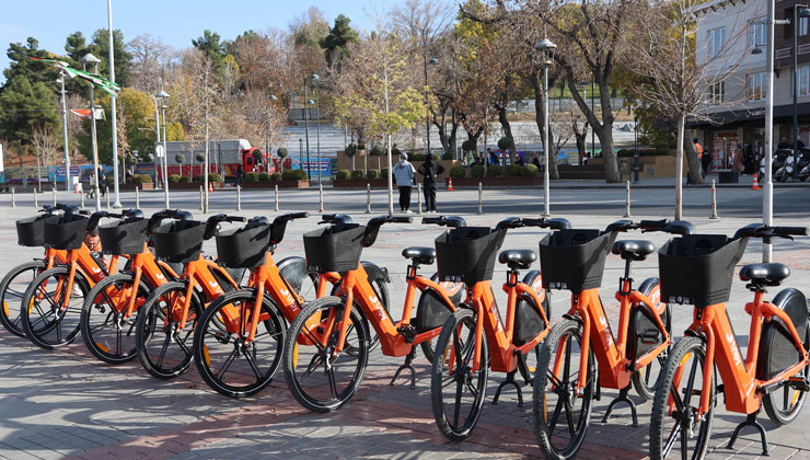 Konya’da paylaşımlı elektrikli bisiklet dönemi başladı