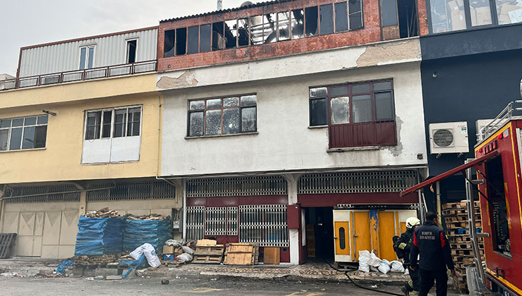 Konya’da şeker imalathanesinin kazan dairesinde yangın paniği