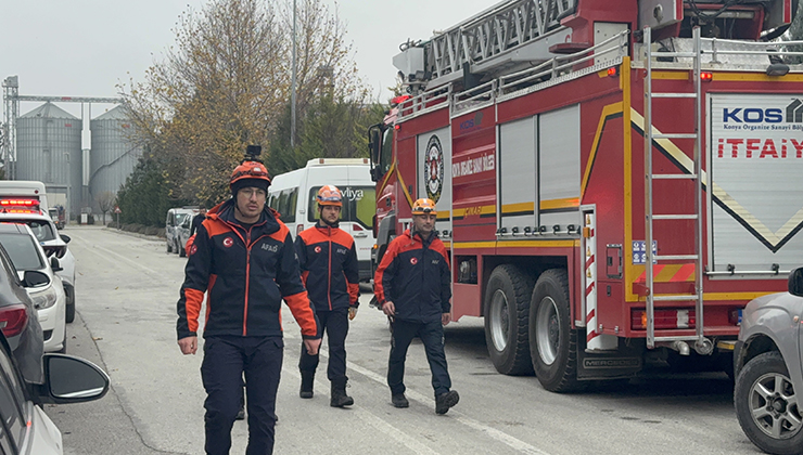 Konya’da şekerleme fabrikasında patlama! 2 yaralı