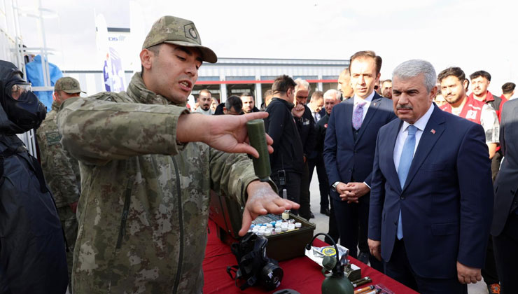 Konya’da TAMP kapsamında KBRN saha tatbikatı gerçekleştirildi