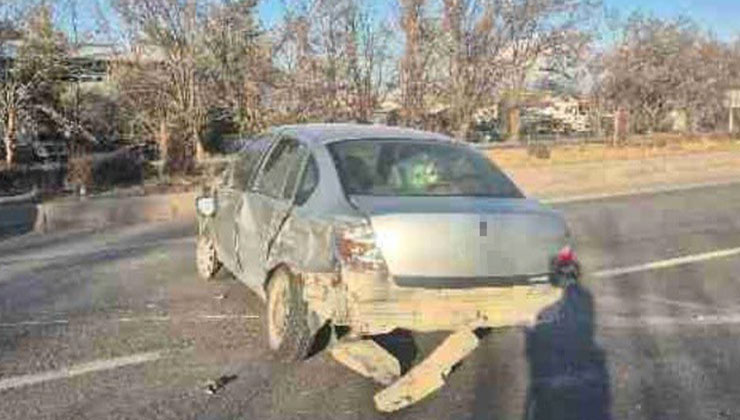 Konya’da trafik kazası: 2 yaralı