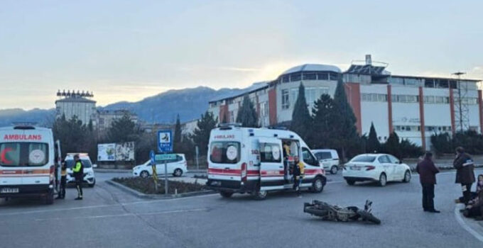 Konya’da trafik kazasında 3 kişi yaralandı