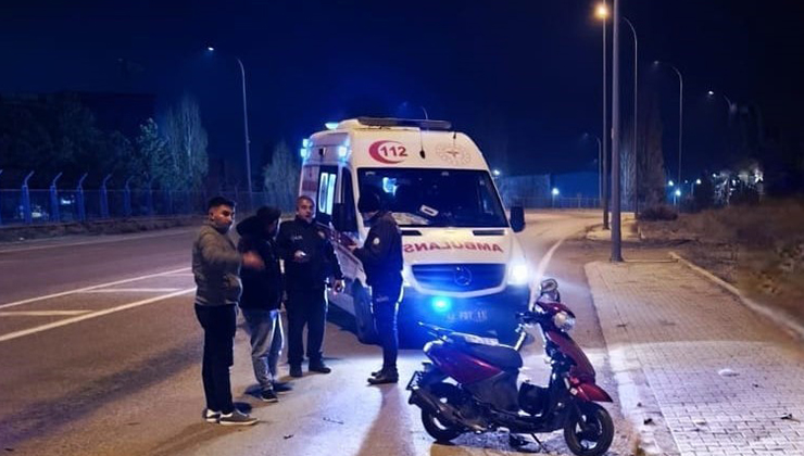 Konya’daki trafik kazasında 2 kişi yaralandı