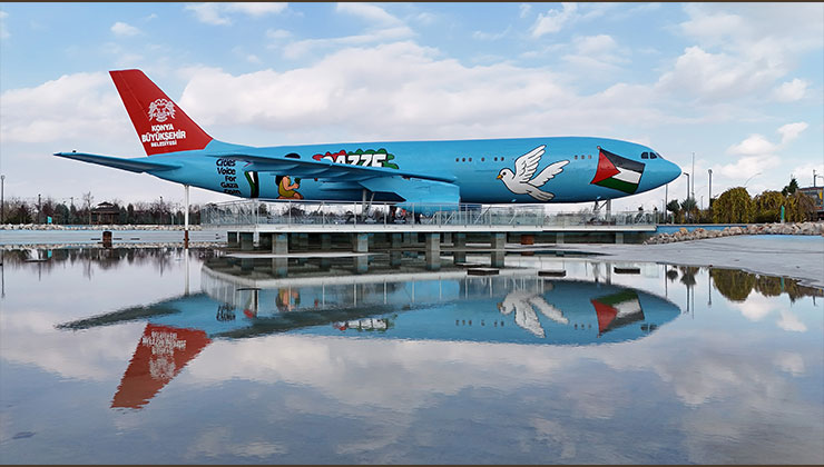 Konya’dan Gazze’ye anlamlı mesaj