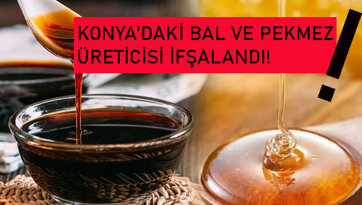 Konyalılar dikkat: Pekmez diye şeker sattı!