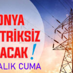 Konya’nın bu mahallelerinde elektrik olmayacak! 19 Aralık Cuma