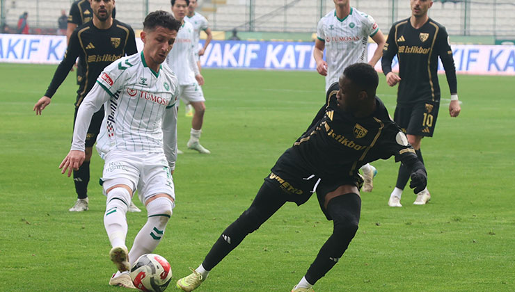 Konyaspor – Kayserispor maçı özeti