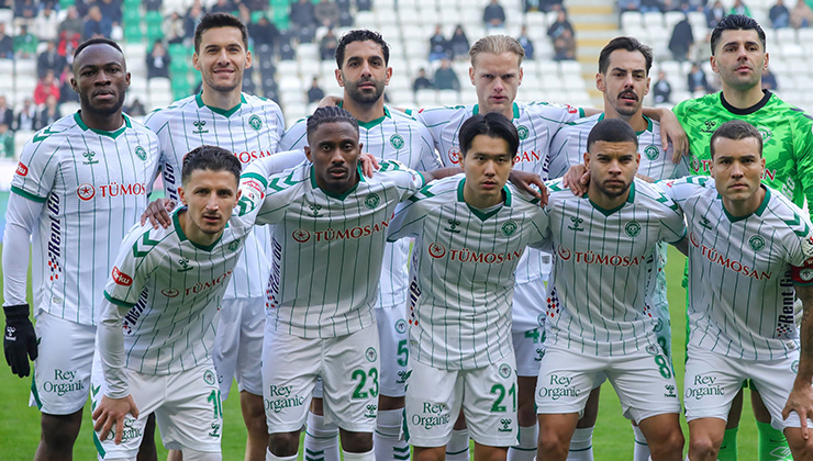 Konyaspor sezonun ilk yarısında istikrarsız görüntü çizdi