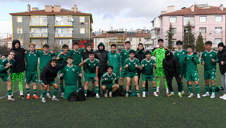 Konyaspor U17’den farklı galibiyet