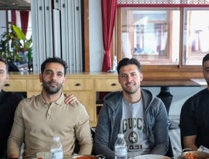 Konyasporlu futbolcular kahvaltıda buluştu