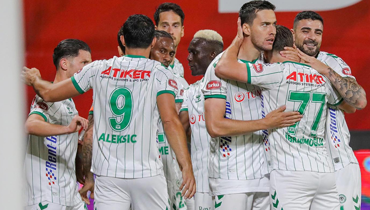 Konyaspor’un golleri 8 isimden geldi