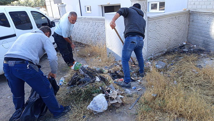 Kulu sokaklarında kapsamlı temizlik