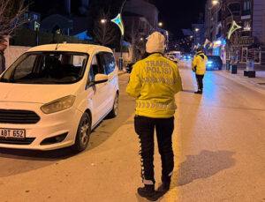 Kulu’da trafik denetimleri