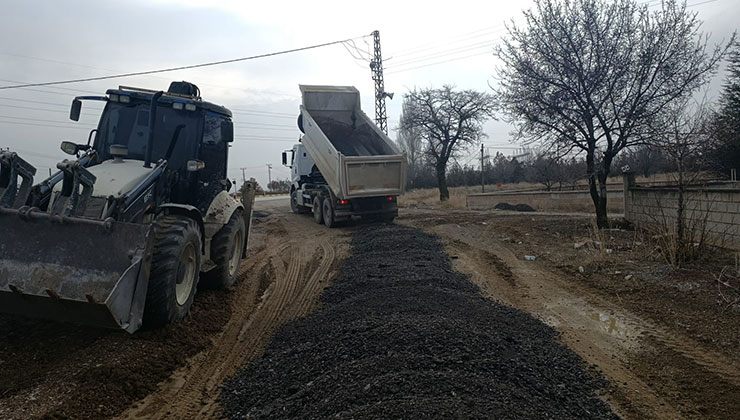 Kulu’nun mahallelerinde yol konforu yükseliyor