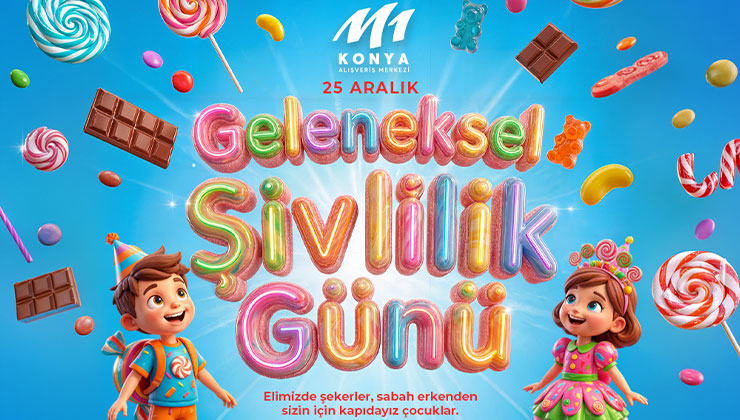 M1 Konya AVM’de geleneksel Şivlilik günü coşkusu