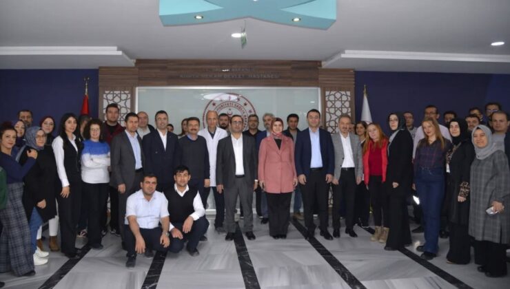 Meram Devlet Hastanesinde Başhekim Uzm. Dr. Gönen’e veda