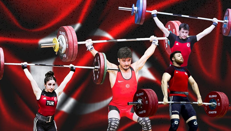 Milli haltercilerden 2025’te 310 madalya