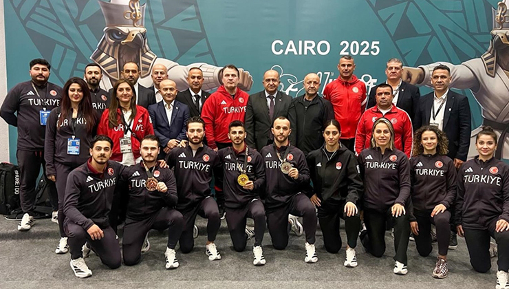 Milli karateciler 1 altın, 2 gümüş ve 2 bronzla döndü