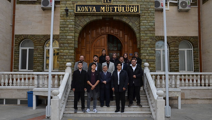 NEÜ öğrencilerinden İl Müftülüğüne ziyaret