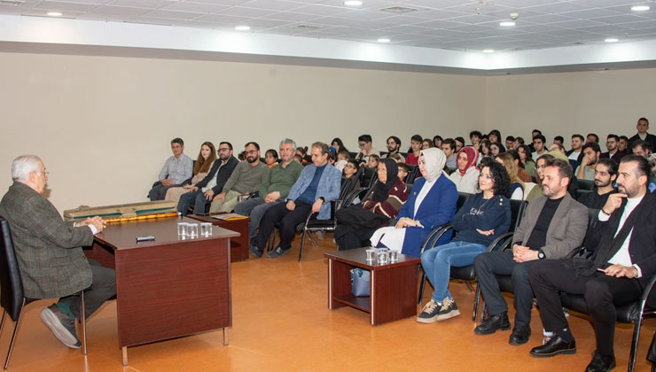 Neyzen Sadreddin Özçimi, söyleşide öğrencilerle buluştu