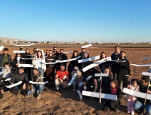 Nusaybin’de ilk kez model uçak eğitimlerinde uygulamalı test etkinliği düzenlendi