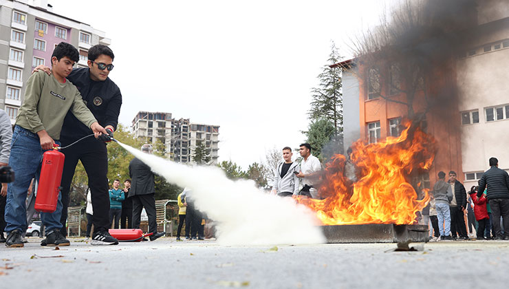 Özel gereksinimli öğrencilere “Afet ve Acil Durum Eğitimi” verildi