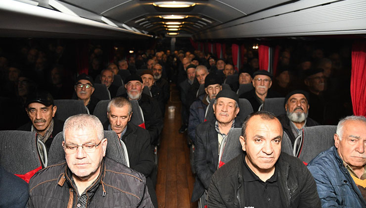 Pursaklar Belediyesi ‘Şeb-i Arus Haftası’ dolayısıyla ilk kafileyi Konya’ya uğurladı