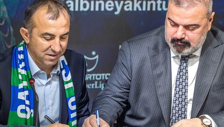 Recep Uçar yeni takımına imzayı attı