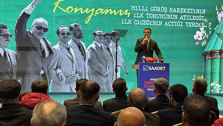 Saadet Partisi Genel Başkanı Arıkan, Konya’da iş insanlarıyla buluştu