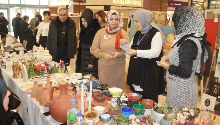 “Sanatla Sağlığa” temalı el sanatları sergisi beğeni topladı