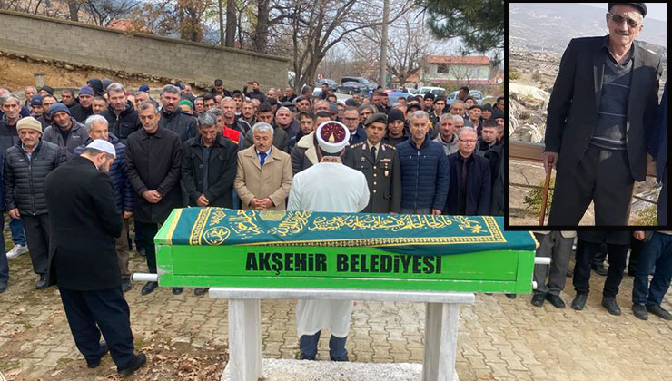 Şehit babası Ramazan Başer dualarla uğurlandı