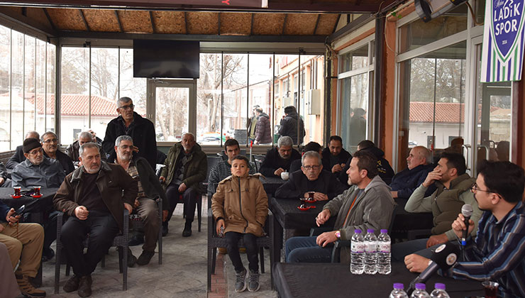Selçuk Üniversitesi akademisyenleri, Ladik Mahallesi’nde vatandaşlarla buluştu