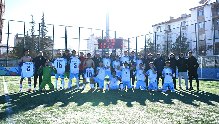Selçuklu Belediyespor’dan 3 gollü galibiyet