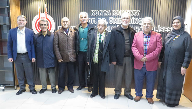 Selçukya şairleri, liseli öğrencilerle buluştu