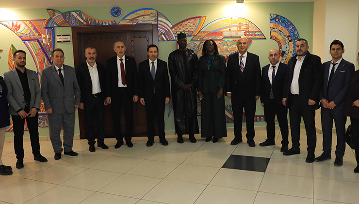 Senegal Ankara Büyükelçisi DİOP’tan Başkan Kılca’ya ziyaret
