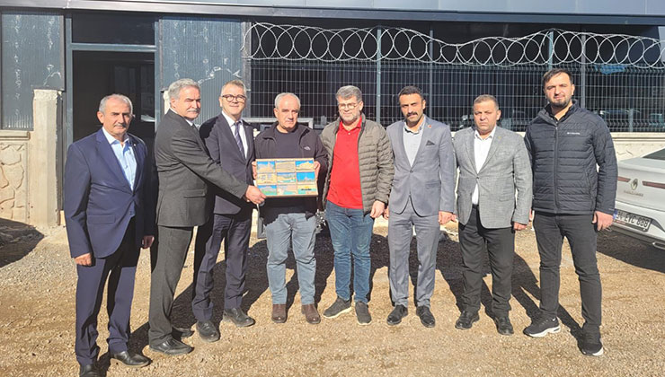 Seydişehir heyeti silah fabrikalarını gezdi