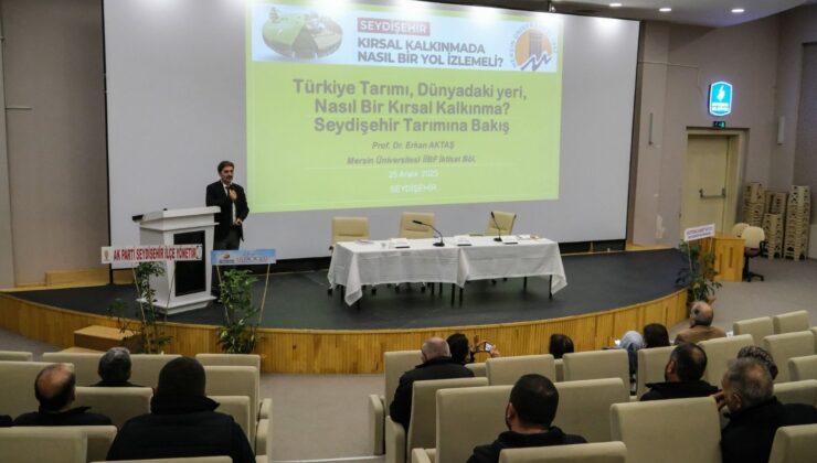 Seydişehir’de kırsal kalkınma sempozyumu yapıldı