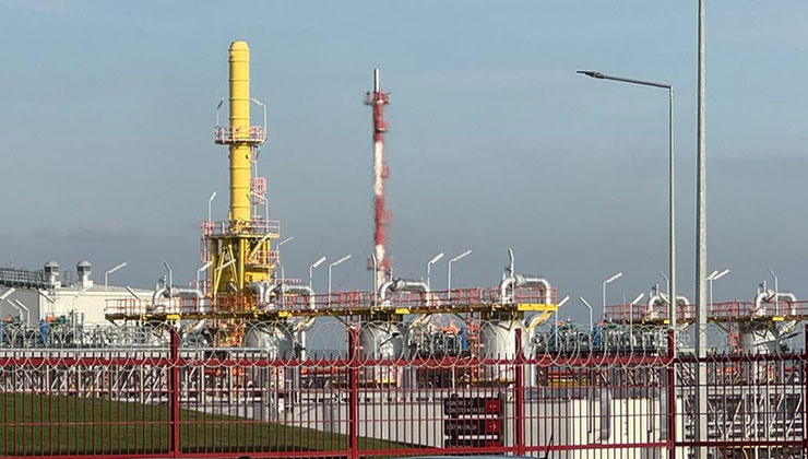 Silivri’de doğal gaz depolama tesisinde yangın çıktı