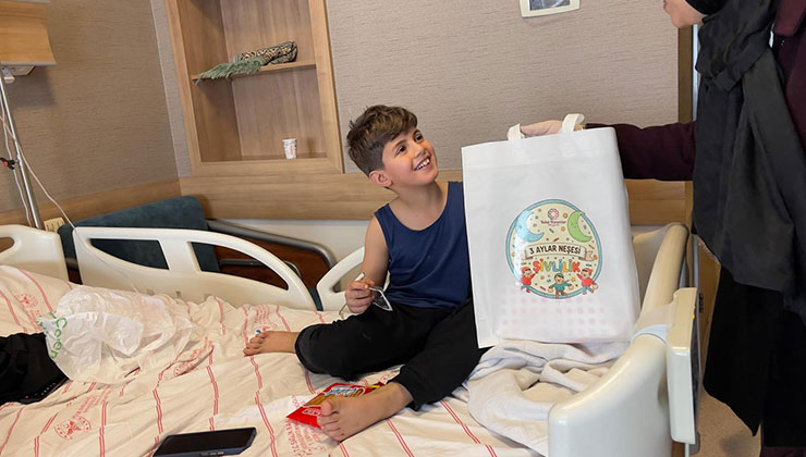 STK’lardan üç aylara özel karşılama