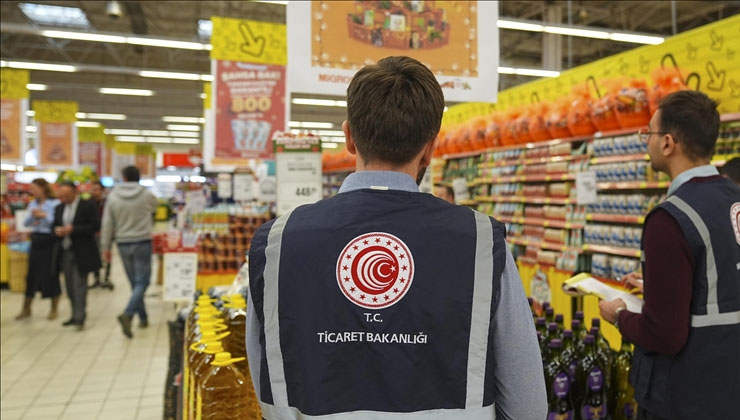 Ticaret Bakanlığı asgari ücret artışının ardından marketlere fahiş fiyat denetimi yaptı
