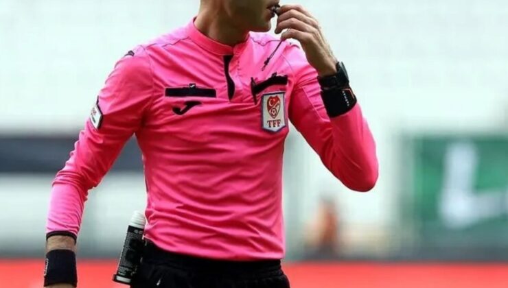 Trendyol 1. Lig’de 17. haftanın hakemleri açıklandı