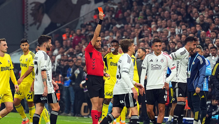 Trendyol Süper Lig’in ilk yarısında 676 sarı, 38 kırmızı kart çıktı