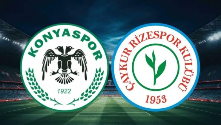 Tümosan Konyaspor – Çaykur Rizespor (0-1) Canlı Maç Anlatımı